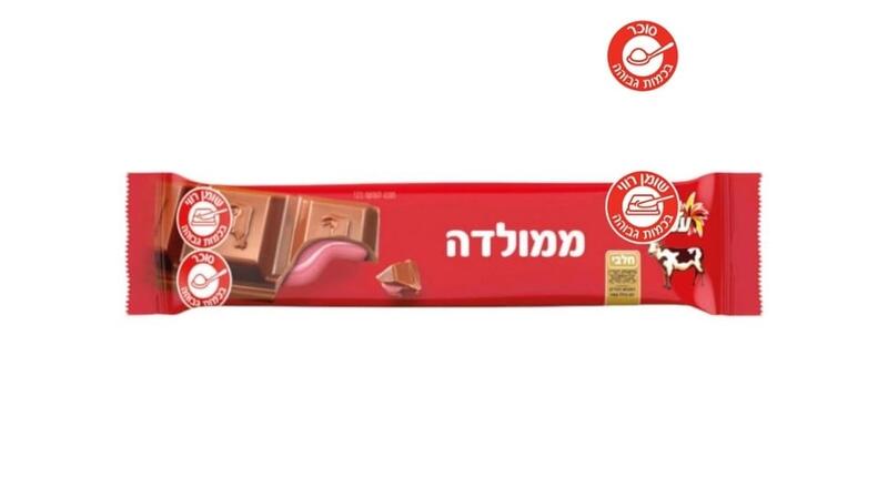 עלית חטיף שוקולד מומלדה