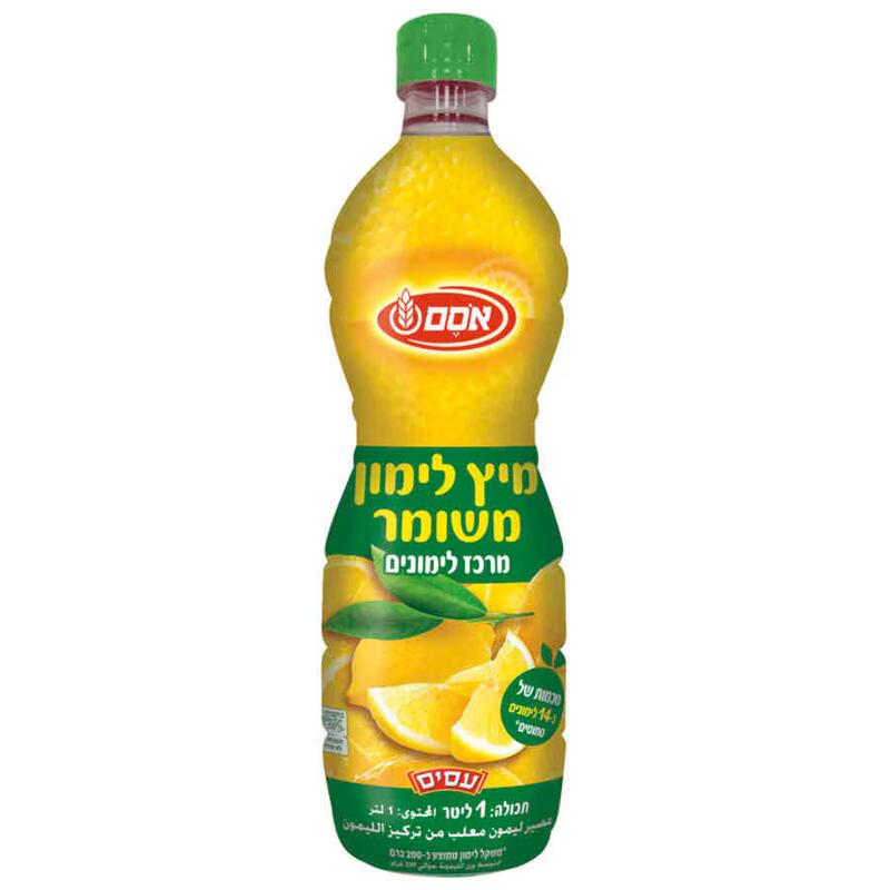 מיץ לימון משומר עסיס אסם