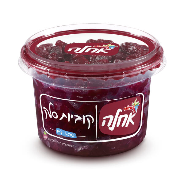 סלט קוביות סלק 400 גרם אחלה