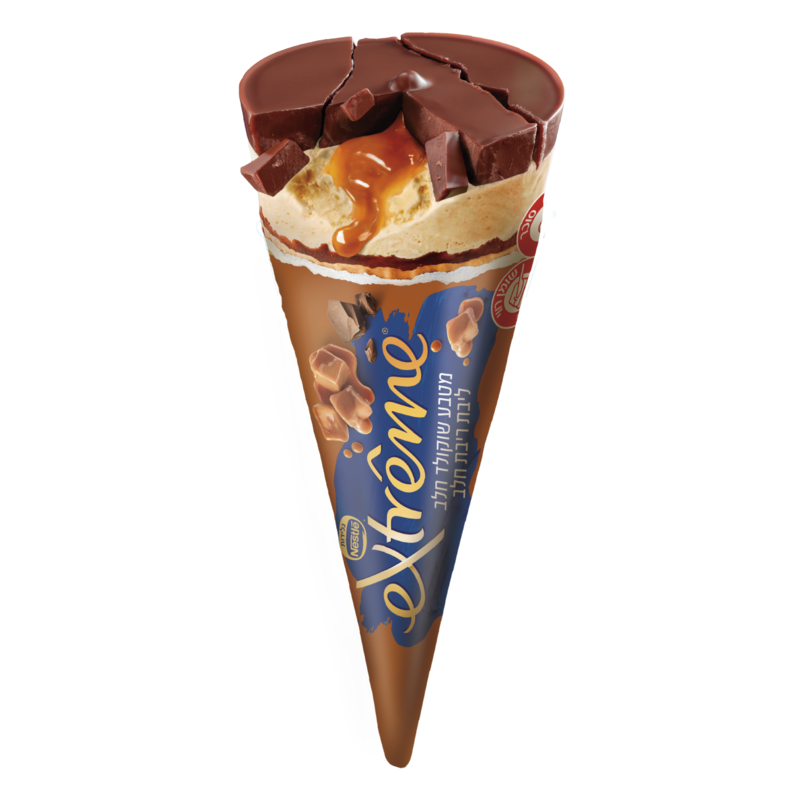 טילון גדול מטבע שוקולד חלב וליבת ריבת חלב נסטלה