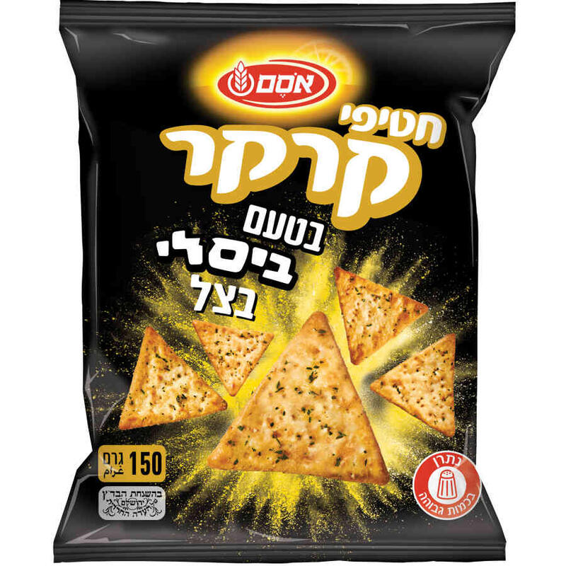 אסם חטיפי קרקר ביסלי בצל
