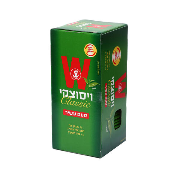 תה קלאסיק 25 יח' ויסוצקי