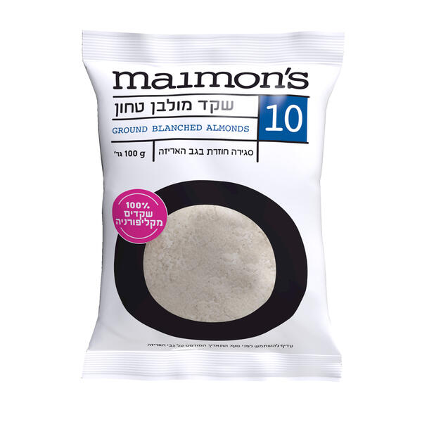 שקד מולבן טחון 100 קובי