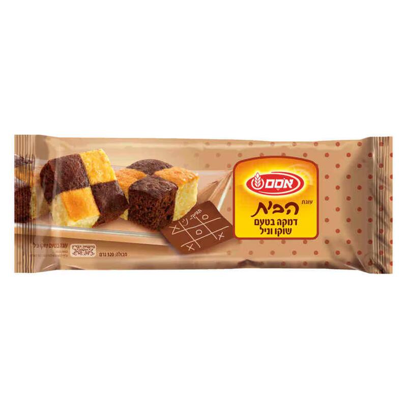 עוגת הבית דמקה שוקו וניל - אסם