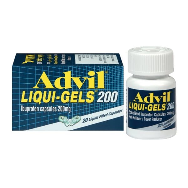 אדויל ליקווי ג''לס 200 מג 20 כמוסות