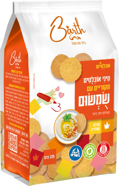 מיני אובלטים עם שומשום