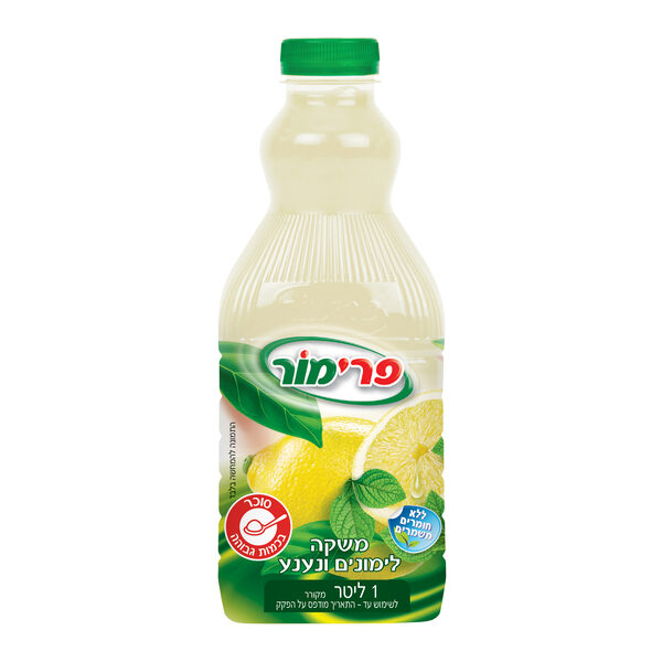 פרימור לימונים ונענע 1 ליטר טרי