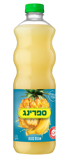 ספרינג אננס בננה 1.5 ל