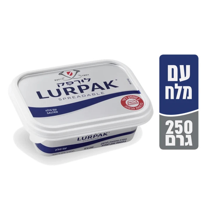 לורפק ממרח חמאה עם מלח