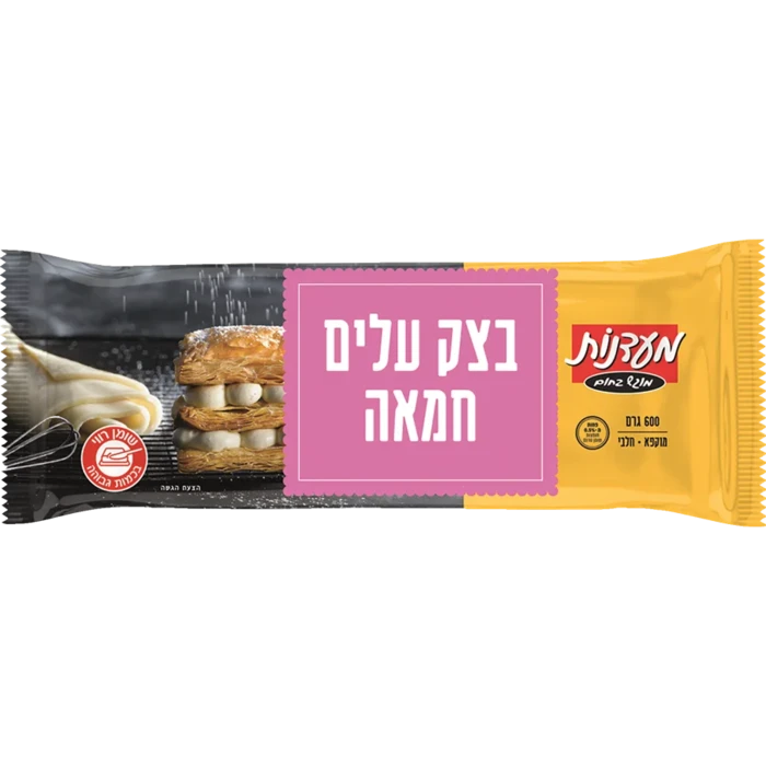 בצק עלים חמאה 600 גרם מעדנות.