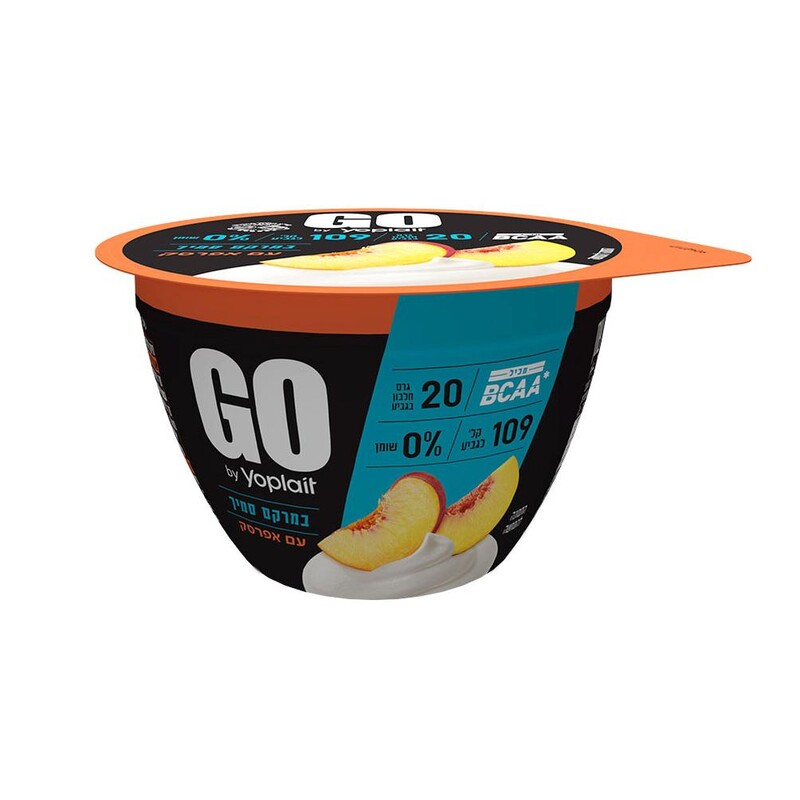 יוגורט חלבון יופלה GO סמיך אפרסק 200 ג' תנובה
