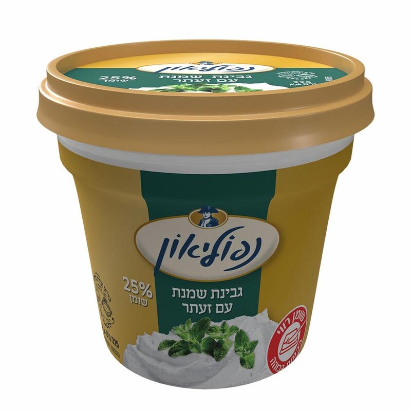 גבינת שמנת נפוליאון עם זעתר 25% 225 ג''