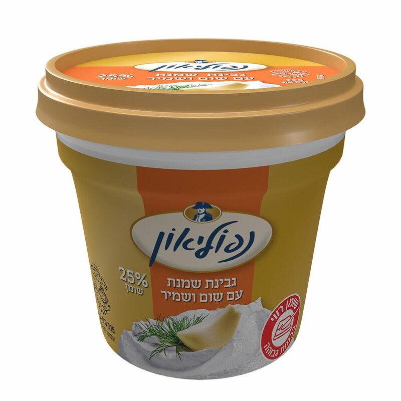 גבינת שמנת נפוליאון שום שמיר 25% 225 ג''