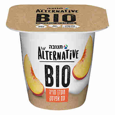 מעדן סויה ביו עם אפרסק אלטרנטיב 150 גרם