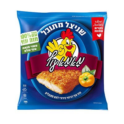 שניצל עוף מתובל מאמא עוף 700 גרם רבנות