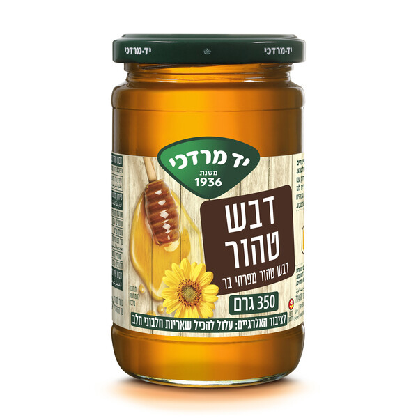דבש יד מרדכי בצנצנת 350 גרם