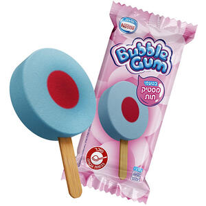 שלגון באבל גם - בטעם מסטיק ותות נסטלה