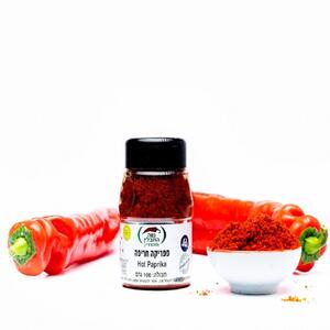 פפריקה חריפה בצנצנת 100 גרם תבלין