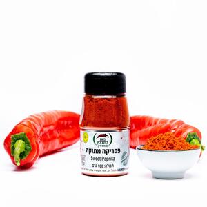 פפריקה מתוקה בצנצנת 100 גרם תבלין