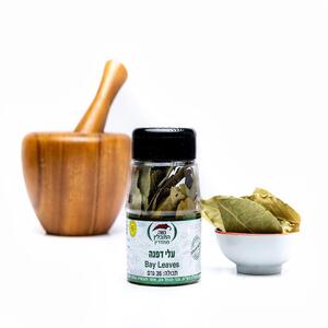 עלי דפנה בצנצנת 35 גרם תבלין