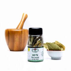 עלי דפנה בצנצנת 35 גרם תבלין