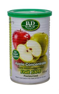 תרכיז תפוחים טבעי 650 מל BַD בינוני