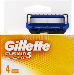 ג''ילט פיוזן ספורט 5 סכיני גילוח