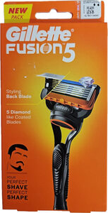 ג`ילט מכשיר פיוזן 5 +סכין סכיני גילוח