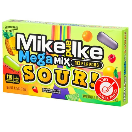 מייק אנד אייק מגה מיקס חמוץ סוכריות