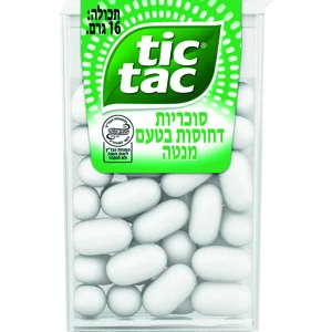 טיק טק בטעם מנטה סוכריות