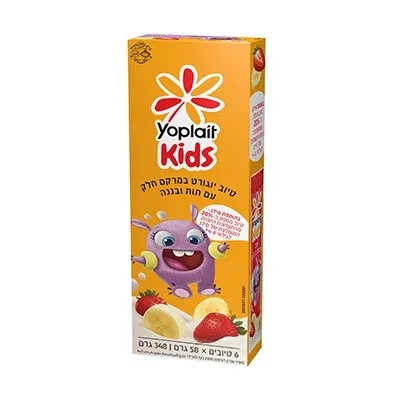 יופלה קידס טיוב תות בננה