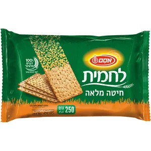 קרקר לחמית חיטה מלאה אסם