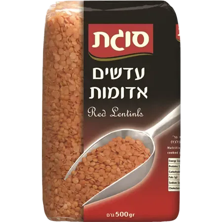 עדשים אדומות סוגת