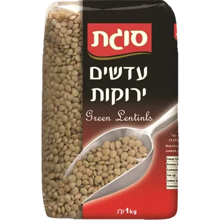 עדשים ירוקות סוגת