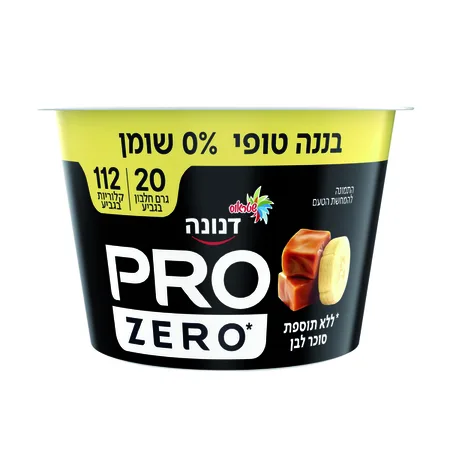 דנונה פרו חלבון בננה טופי שטראוס