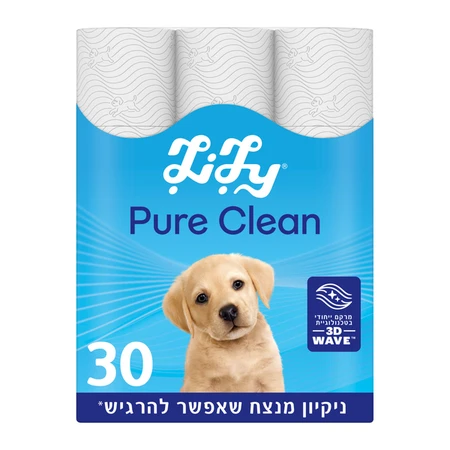 נייר טואלט לילי 30 גלילים
