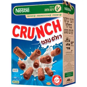 Fuder - דגני בוקר קראנץ'' רולס נוגט, נסטלה ערך תזונתי