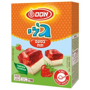 ג''לי מהיר הכנה בטעם תות - אסם | אסם - נסטלה